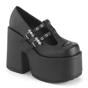 DemoniaCult Camel 55 Womens 5 Inch Heel, Mary-Jane Shoes
