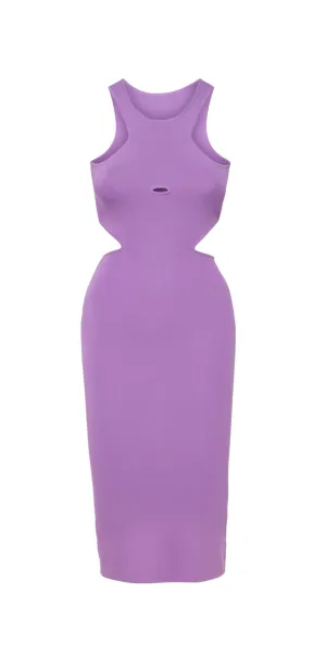 Devon Knit Dress - Purple