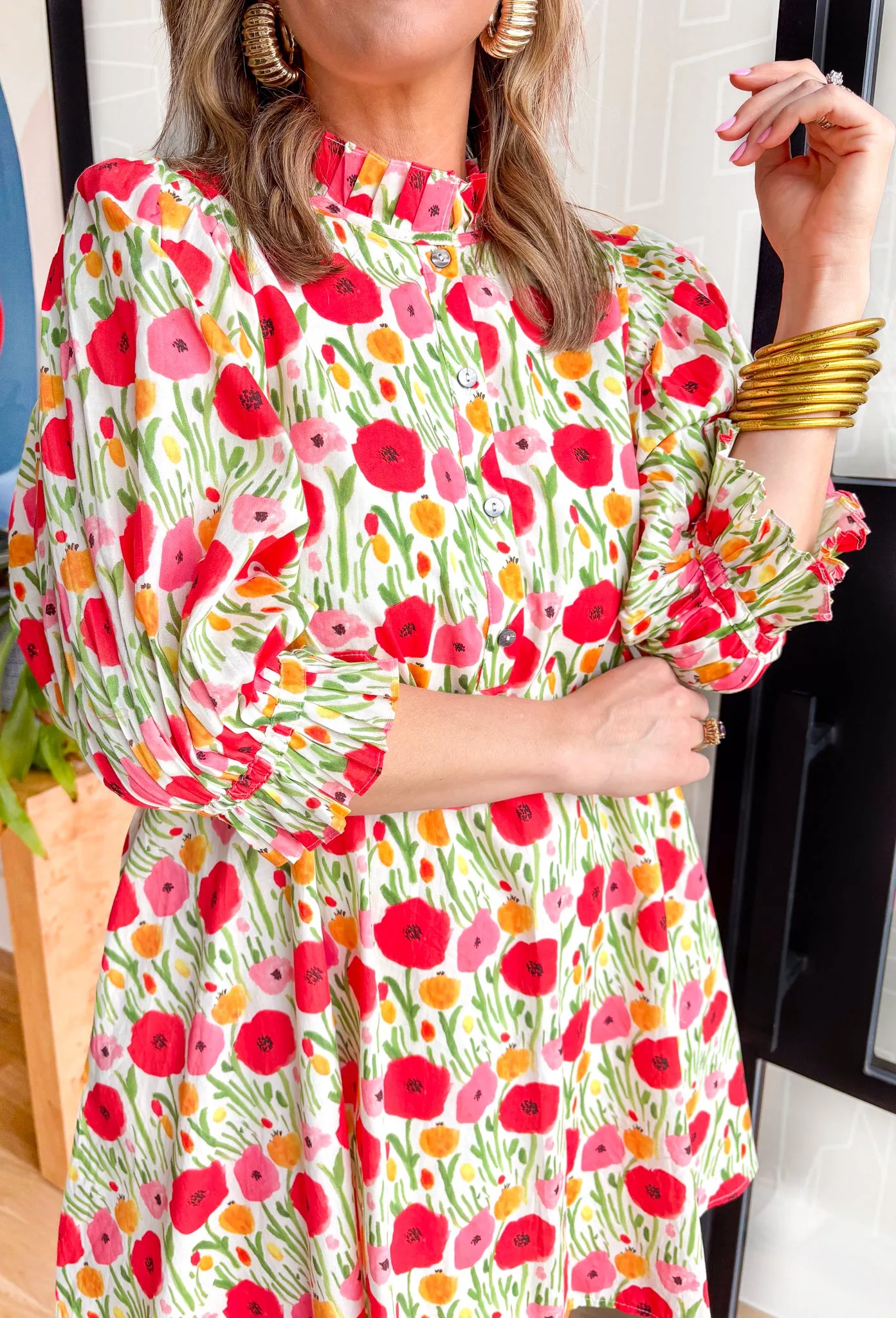 Dreamed Of You Floral Dress