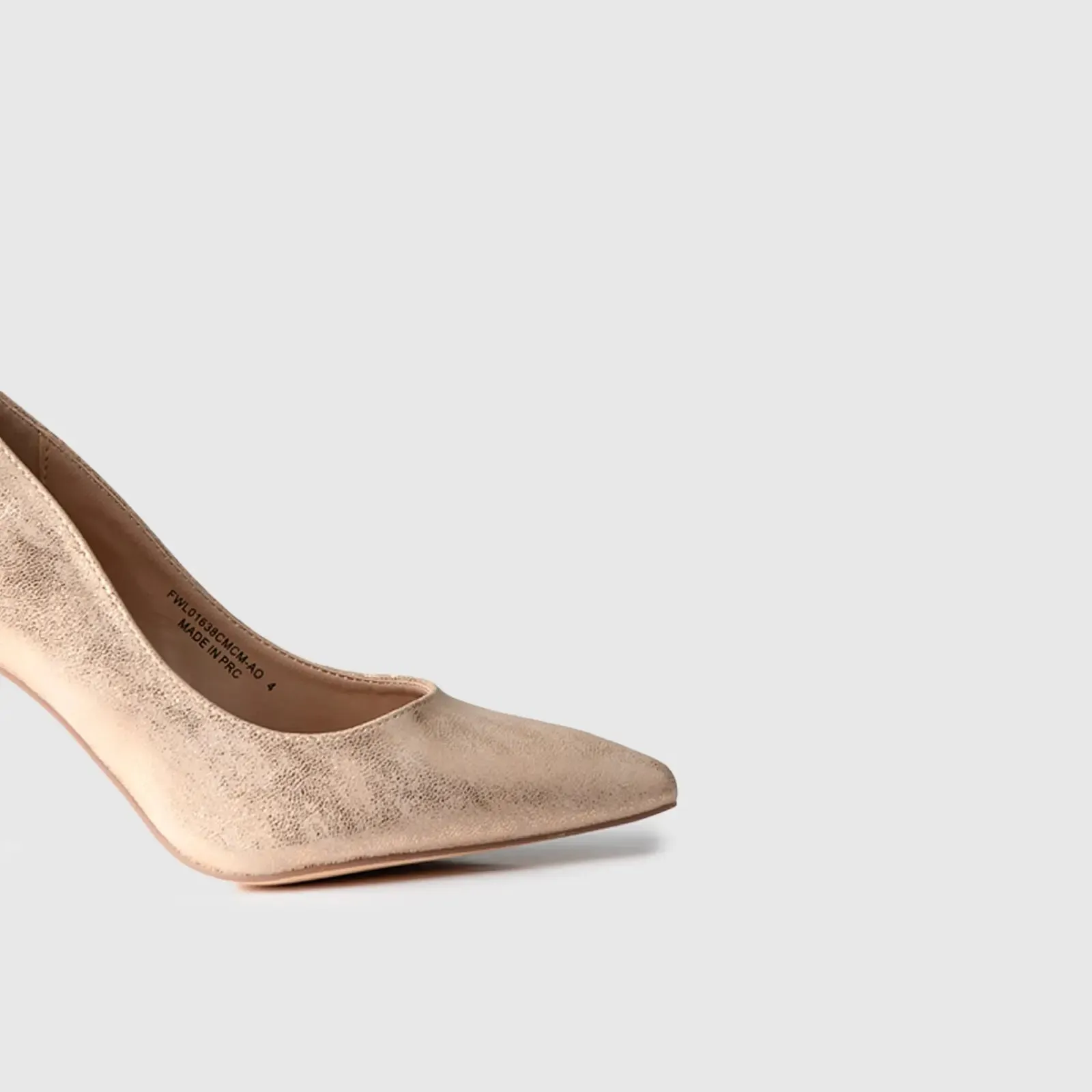 Dress Court Shoe Beige 01638