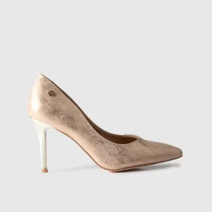 Dress Court Shoe Beige 01638