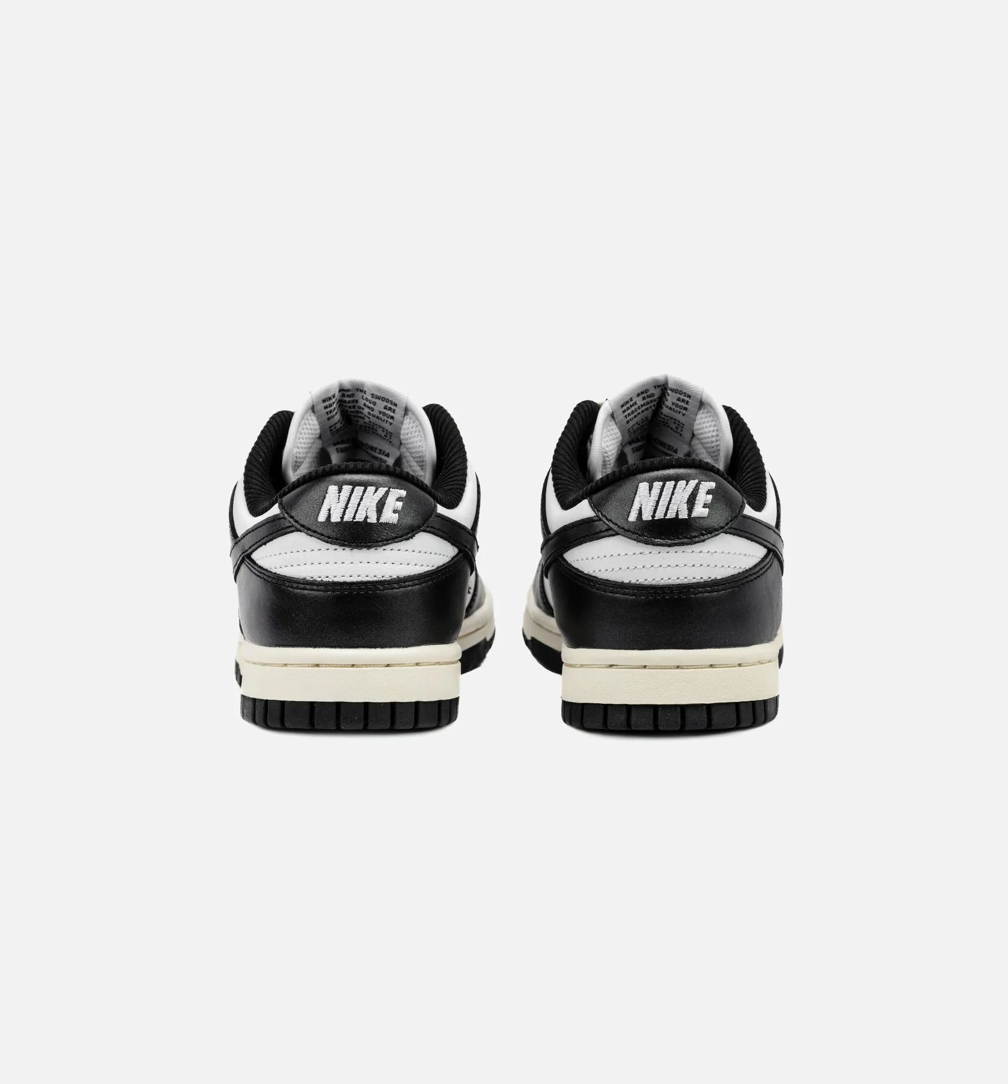 Dunk Low Vintage Panda Womens Lifestyle Shoe - Black/Coconut Milk
