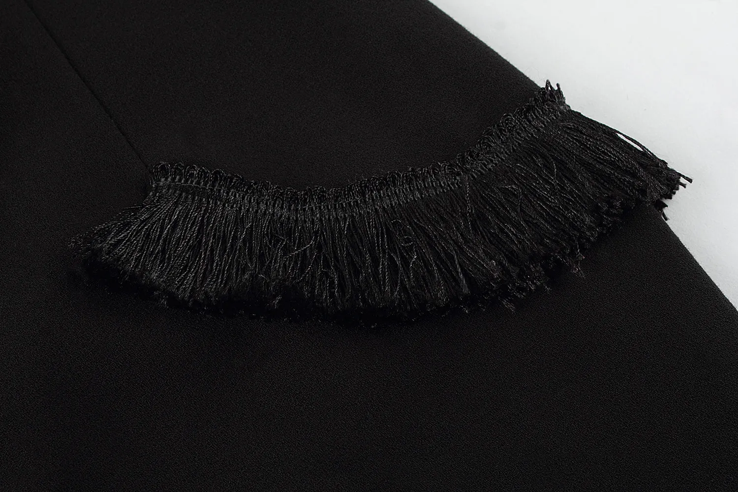 Embellished Fringe Dress