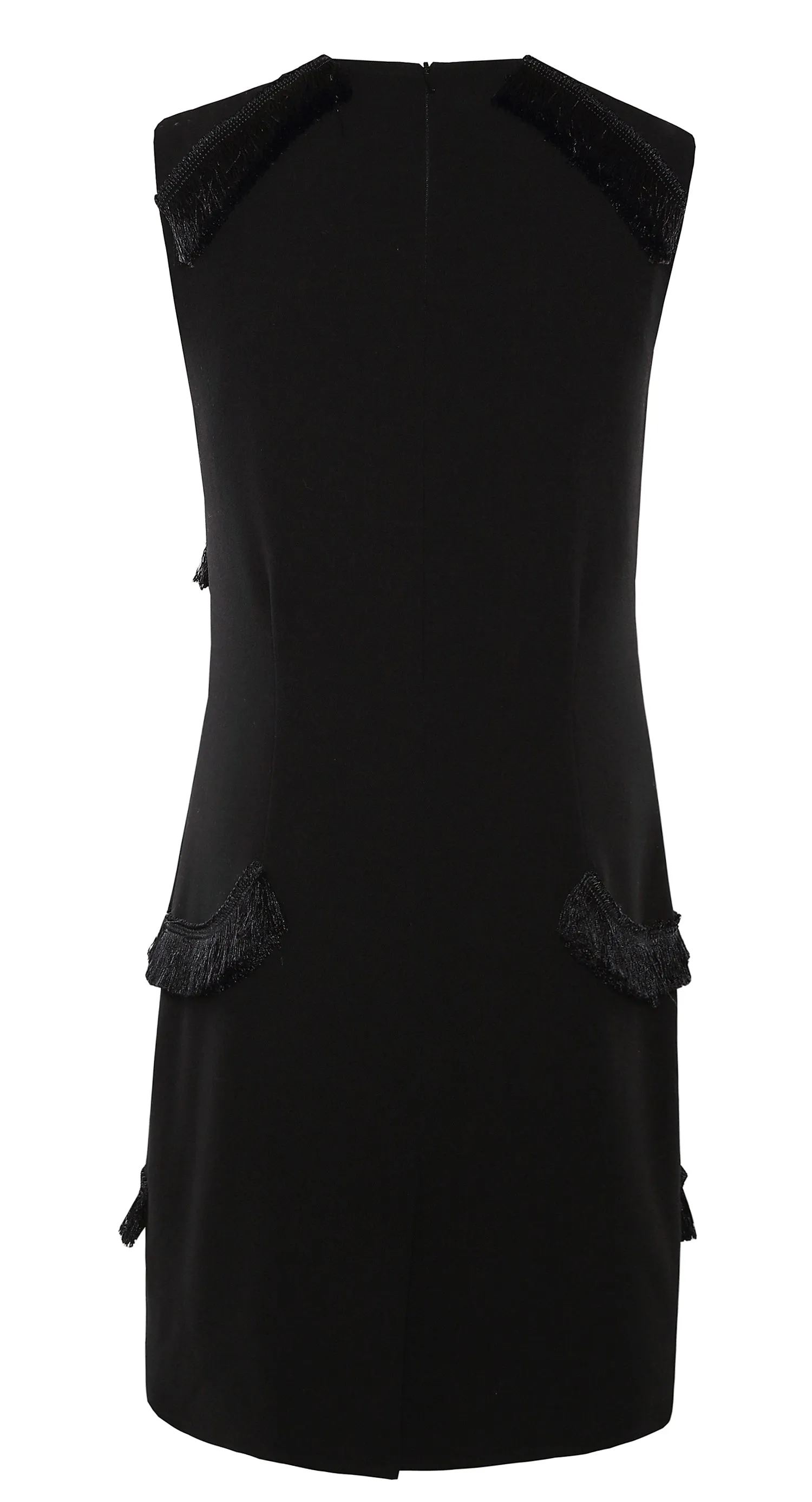 Embellished Fringe Dress