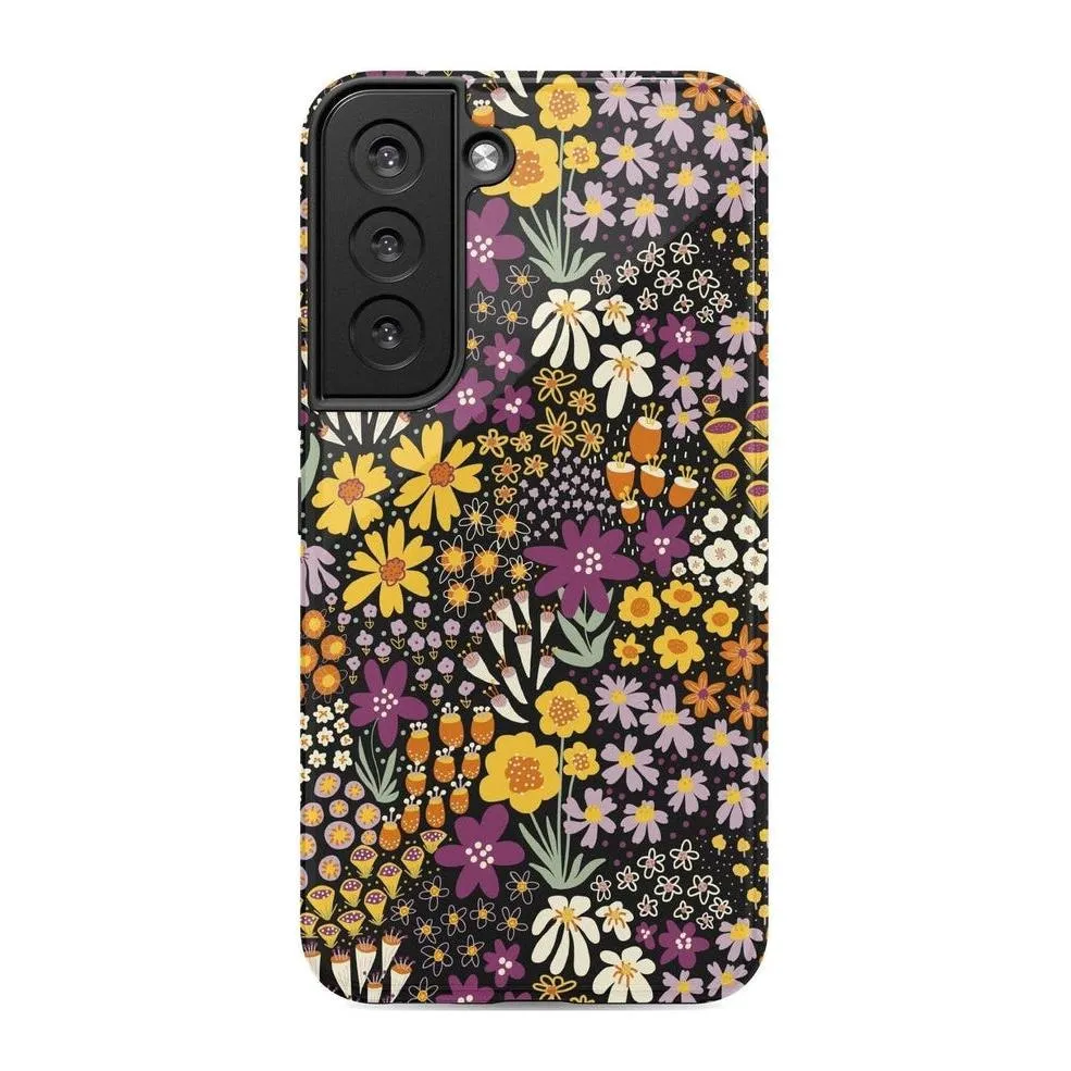 Falling for You | Plum Floral Samsung Case