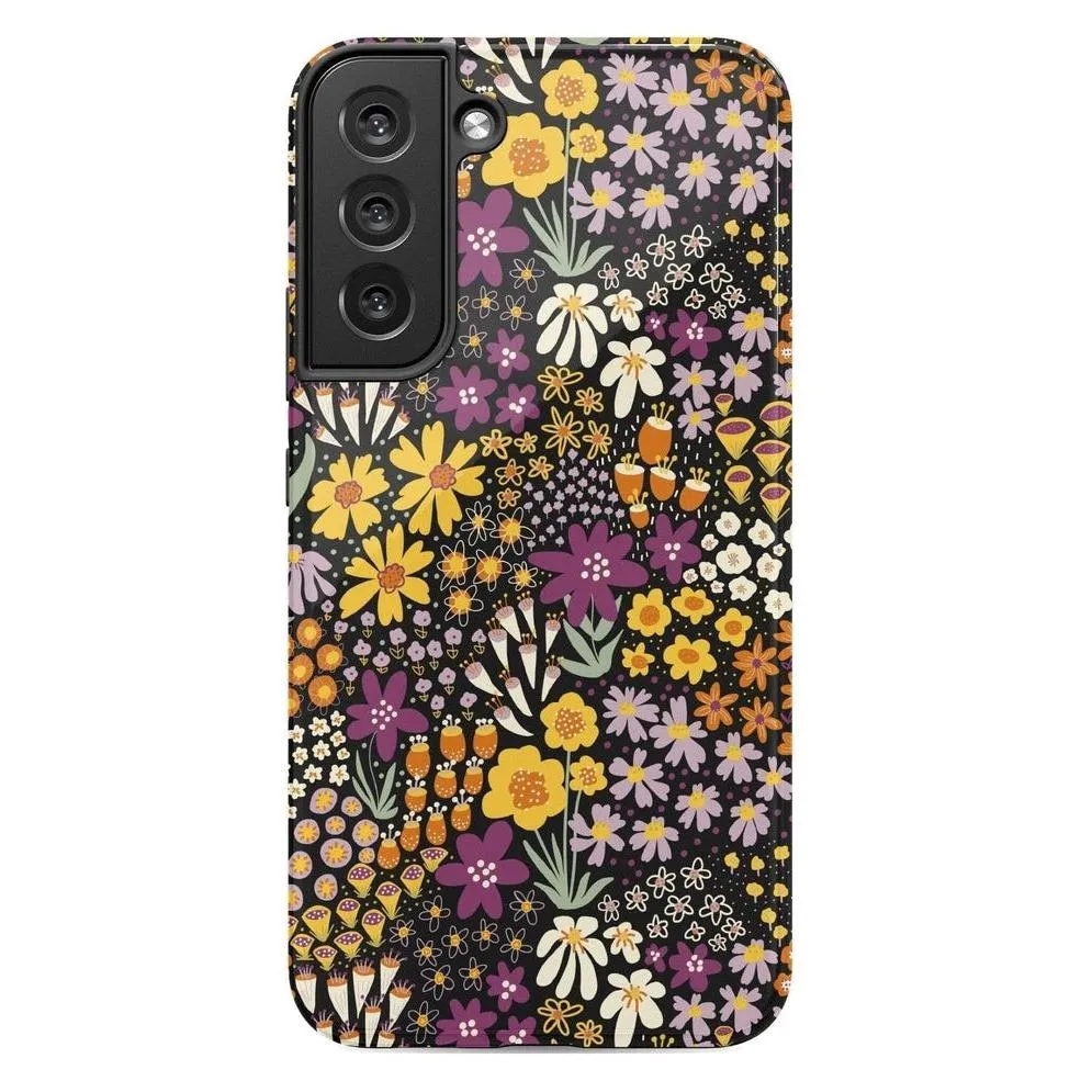 Falling for You | Plum Floral Samsung Case