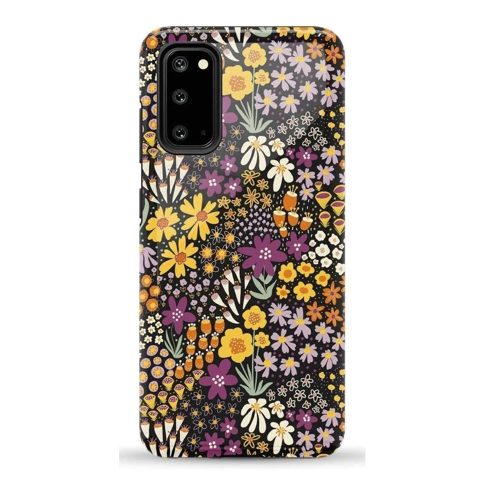 Falling for You | Plum Floral Samsung Case