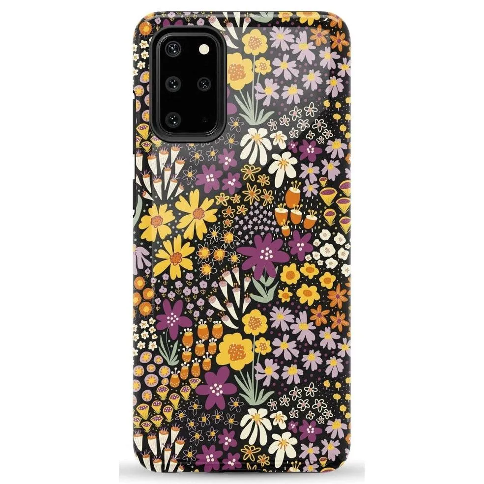 Falling for You | Plum Floral Samsung Case