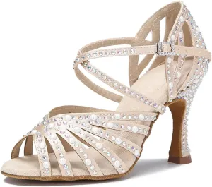 Fashion Samba Sneakers - Ballroom Party Heels for Girls (8.5CM/3.35")