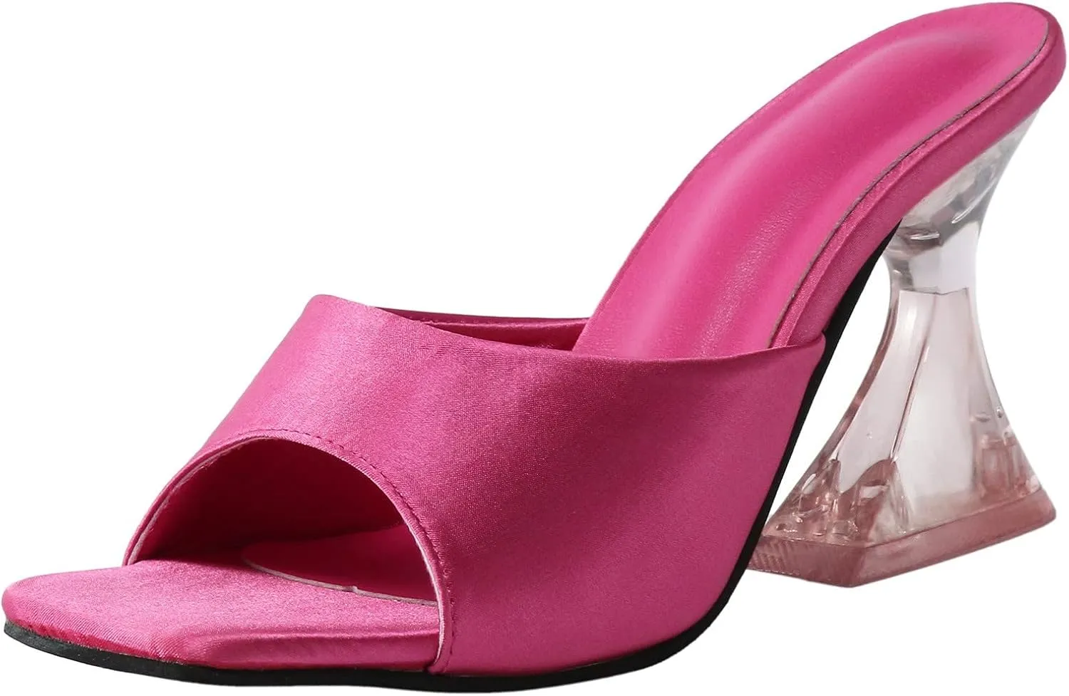 Fashion Summer Shoes Women Sandals Casual High Heel Chunky Heel Fish Mouth Open Toe Sexy Womens Sandals