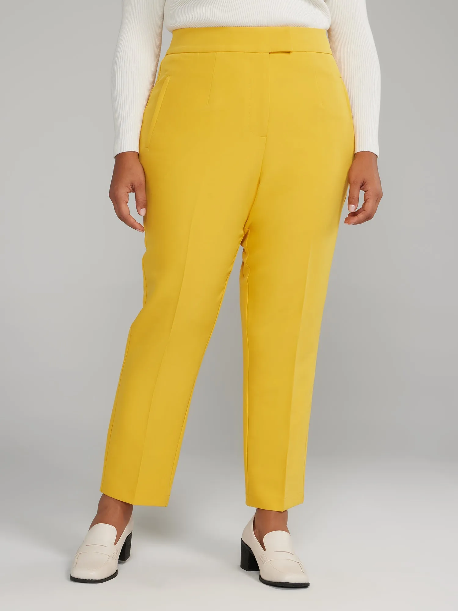 Fashion To Figure - The Liris High Rise Tapered Leg Pants - Short Length