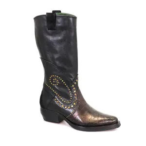Felmini D264 Black Boots