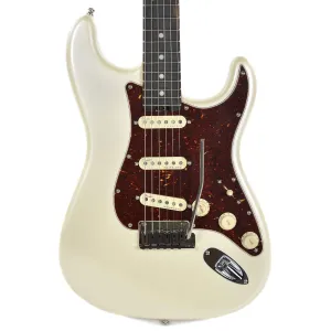 Fender American Elite Stratocaster EB Olympic Pearl w/Hardshell Case