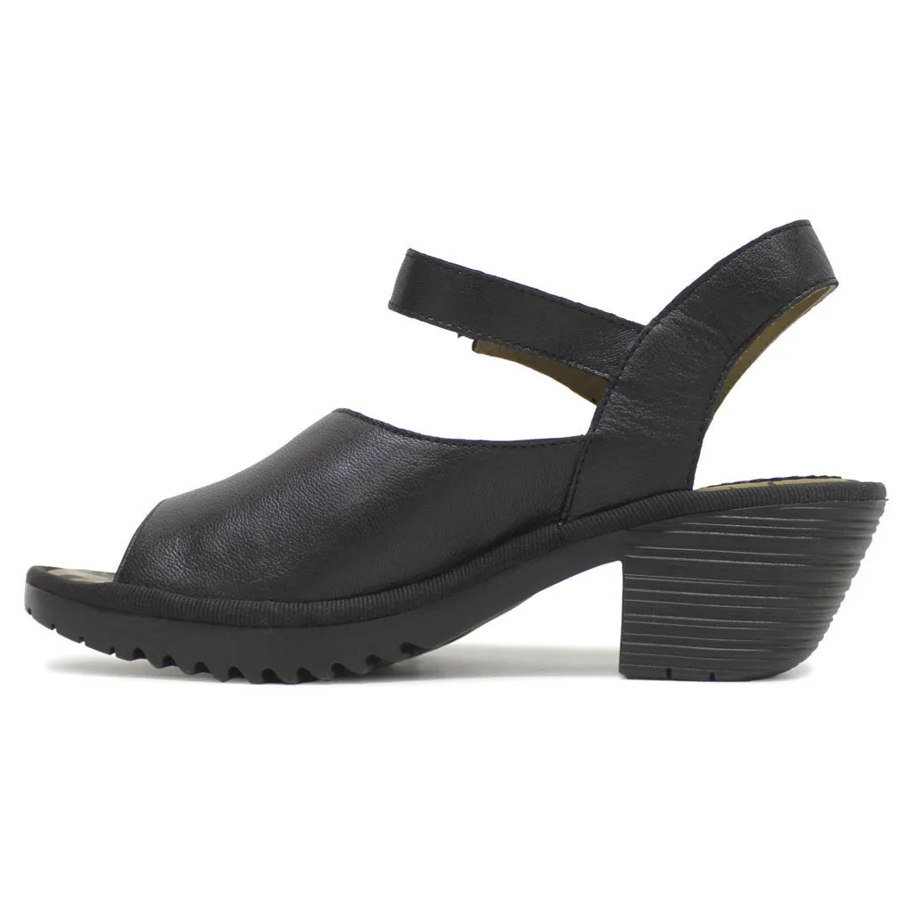 Fly London WELY439FLY Mousse Leather Women's Slingback Heels Sandals