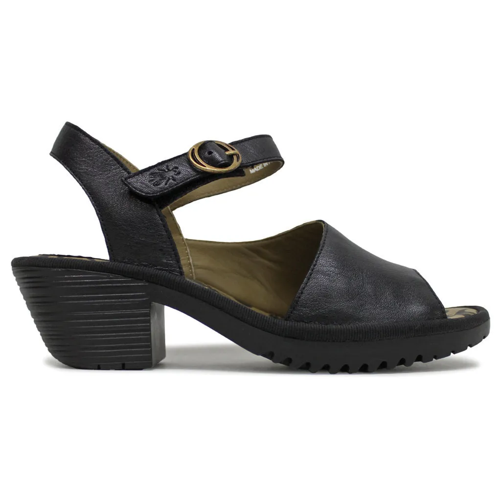 Fly London WELY439FLY Mousse Leather Women's Slingback Heels Sandals