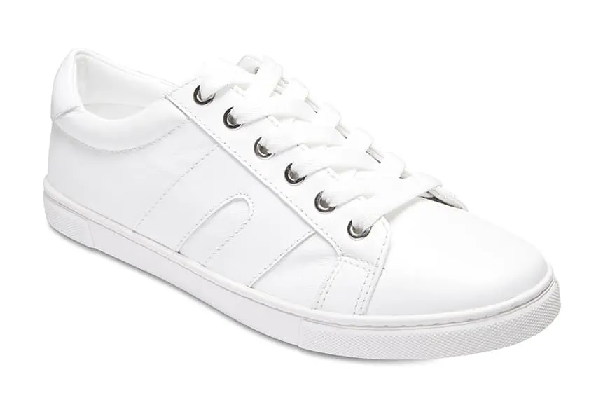 Formula Sneaker in White Leather
