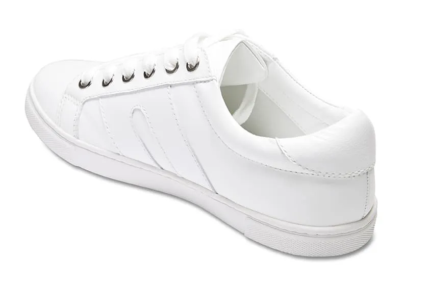 Formula Sneaker in White Leather