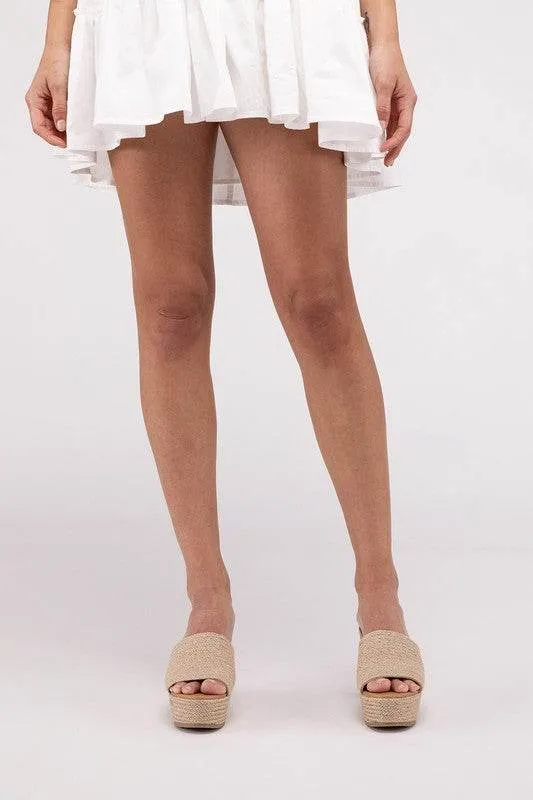Fortune Dynamic Bounty-S Wedge Platform Open Toe Heels