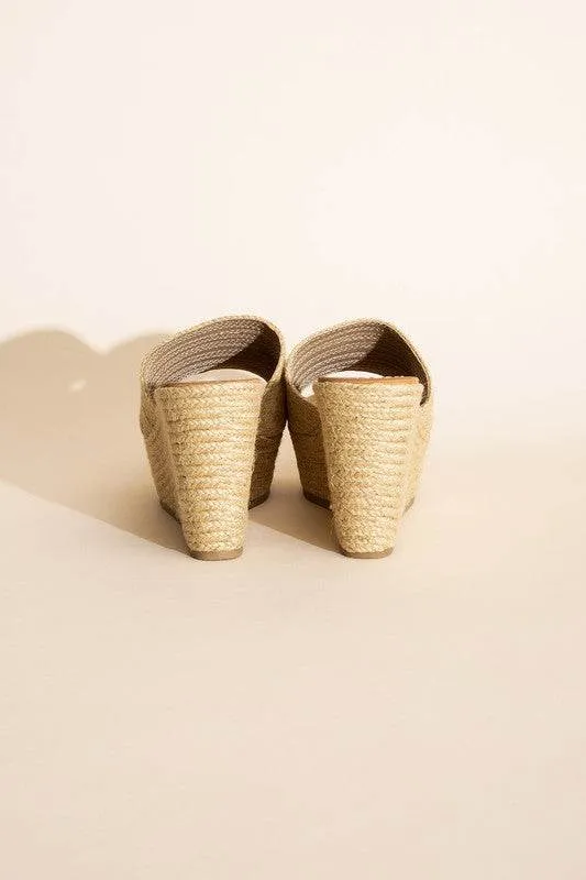 Fortune Dynamic Bounty-S Wedge Platform Open Toe Heels