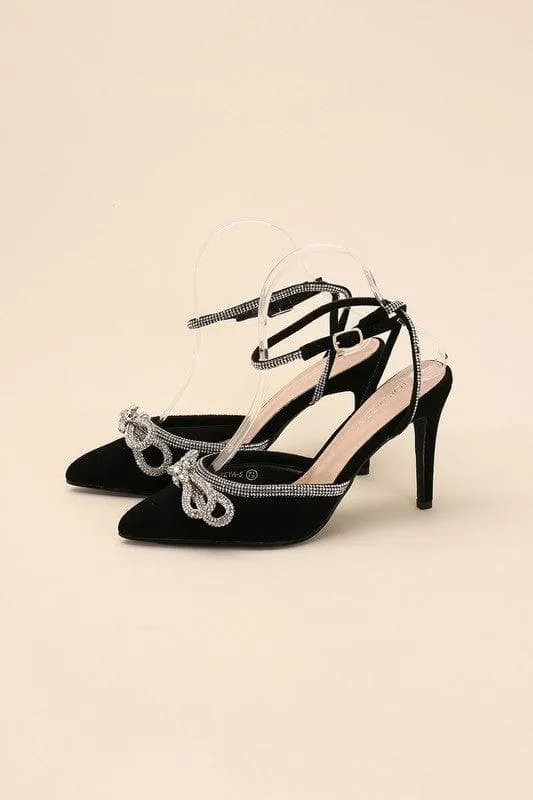 FREYA Double Bow Heel, 2 Colors