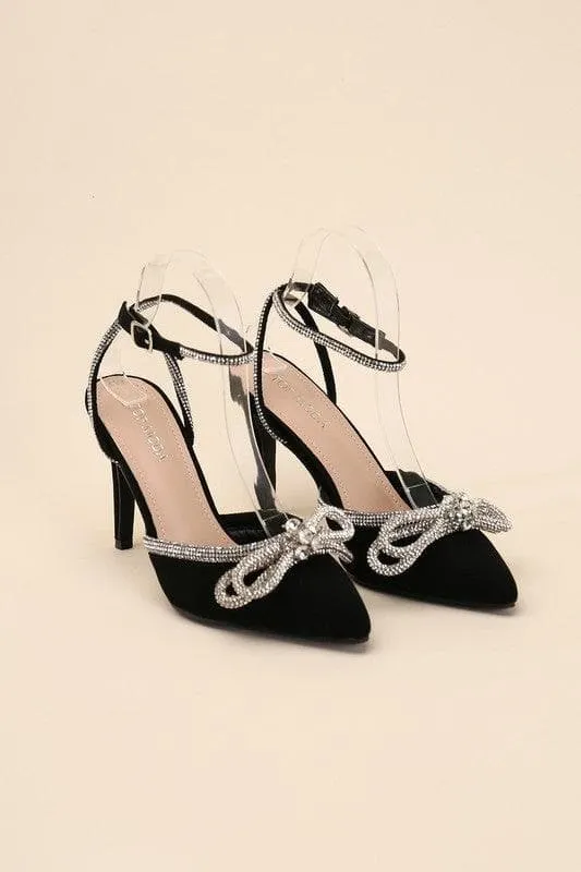 FREYA Double Bow Heel, 2 Colors