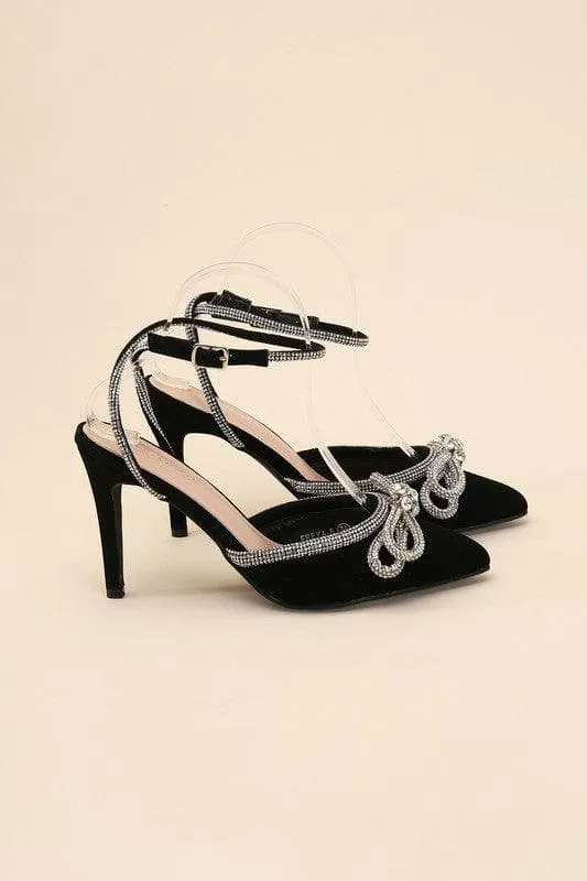 FREYA Double Bow Heel, 2 Colors