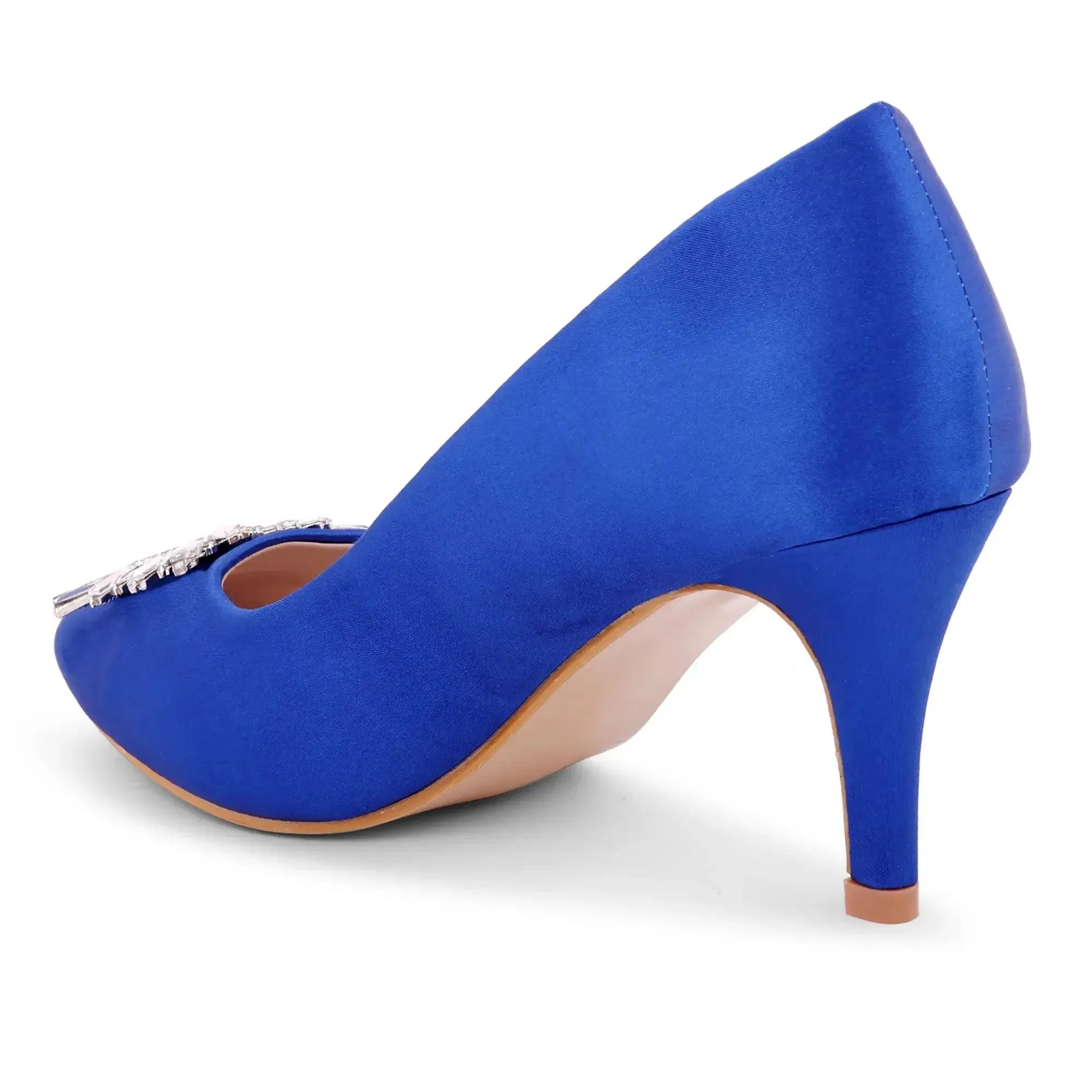 Gaga Crystal Broach Pumps