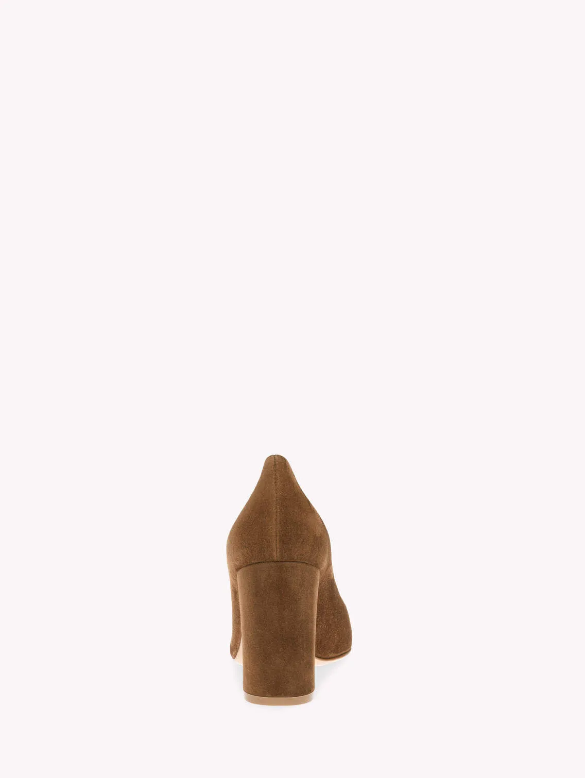 GIANVITO ROSSI PIPER PUMP 85 COGNAC