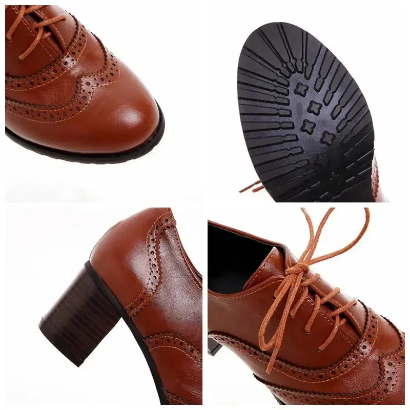 Girsby- Retro vintage vegan leather booties for women