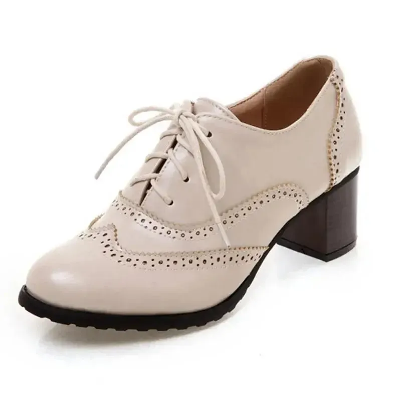 Girsby- Retro vintage vegan leather booties for women