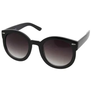 grinderPUNCH Classic Round Retro Polarized Oversized Sunglasses for Women Trendy Vintage Style Polarized Glasses UV400 Lenses