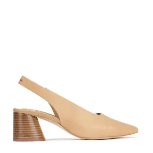 HALES LEATHER SLINGBACK HEELS