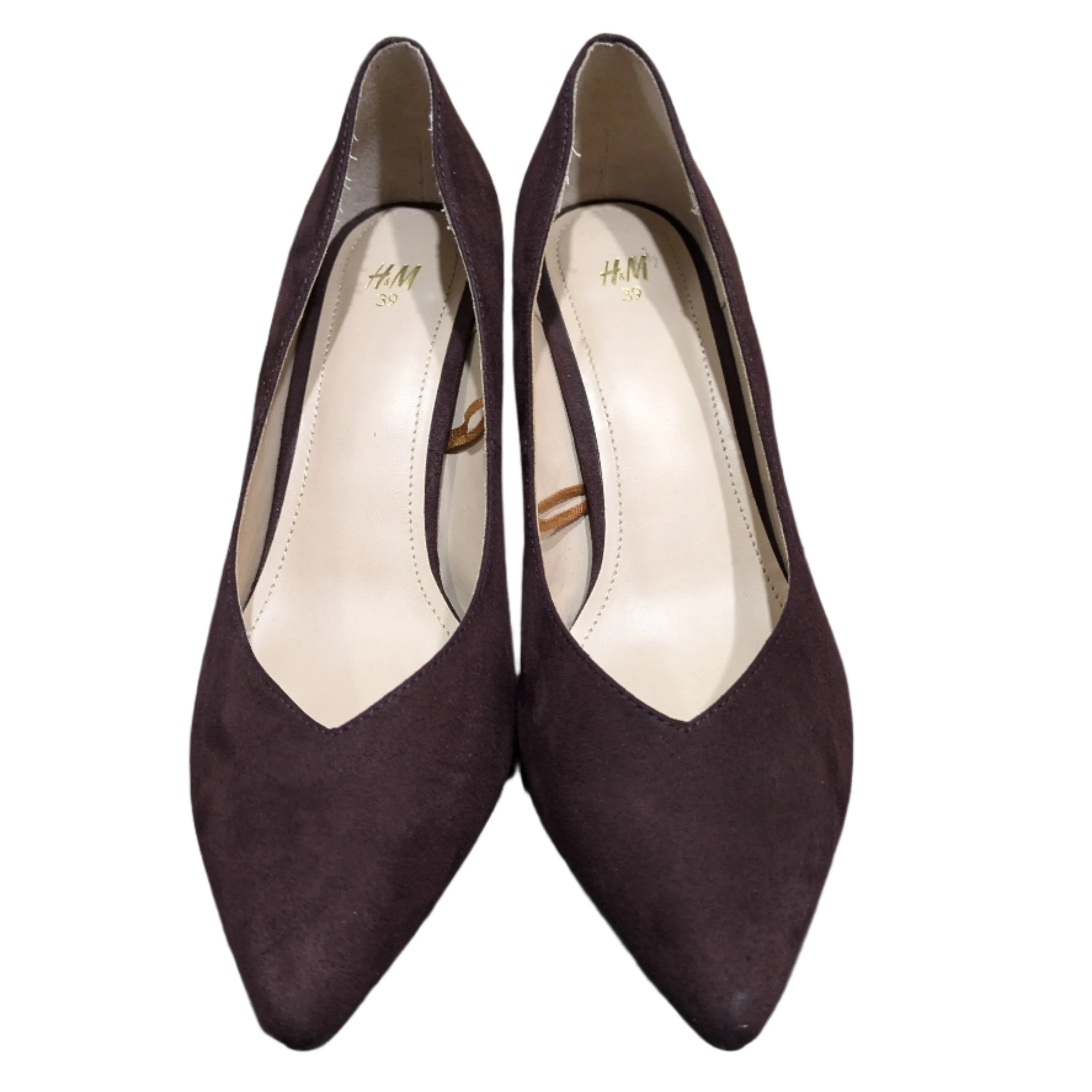 H&M Plum Ankle Pumps Size EU 39 / UK 6 / US 8