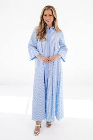 Here In The Hamptons Maxi Dress - Blue