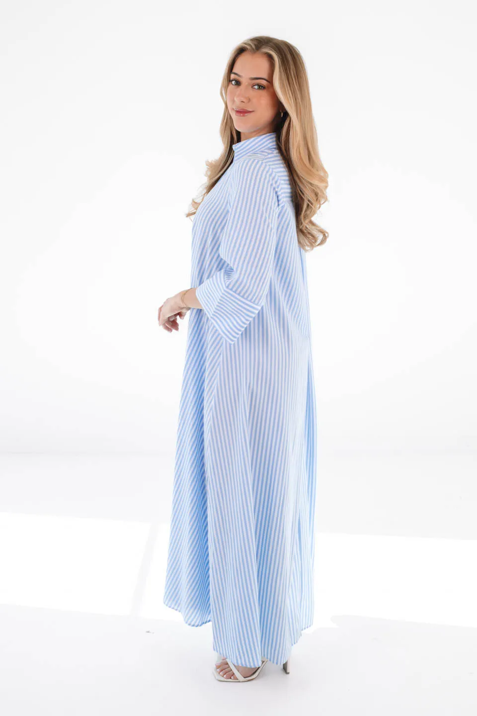 Here In The Hamptons Maxi Dress - Blue