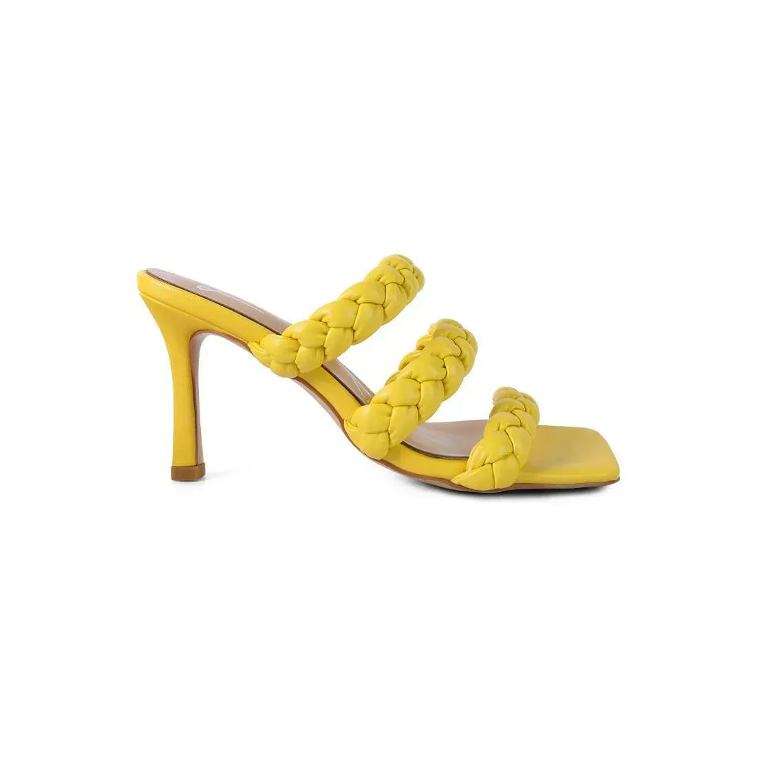 High Bae Braided Strap Casual Heels