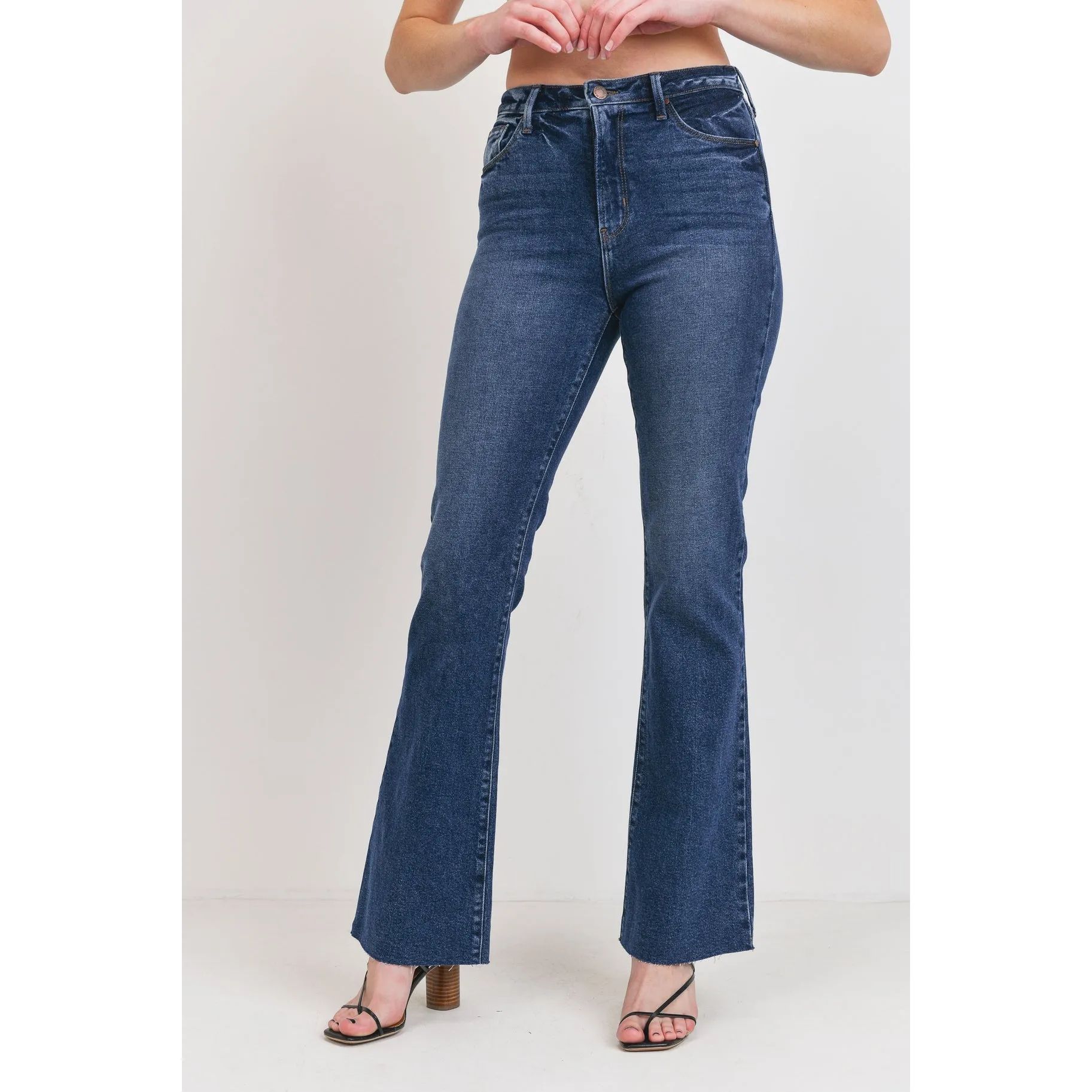 High Rise Vintage Wide Leg Flare