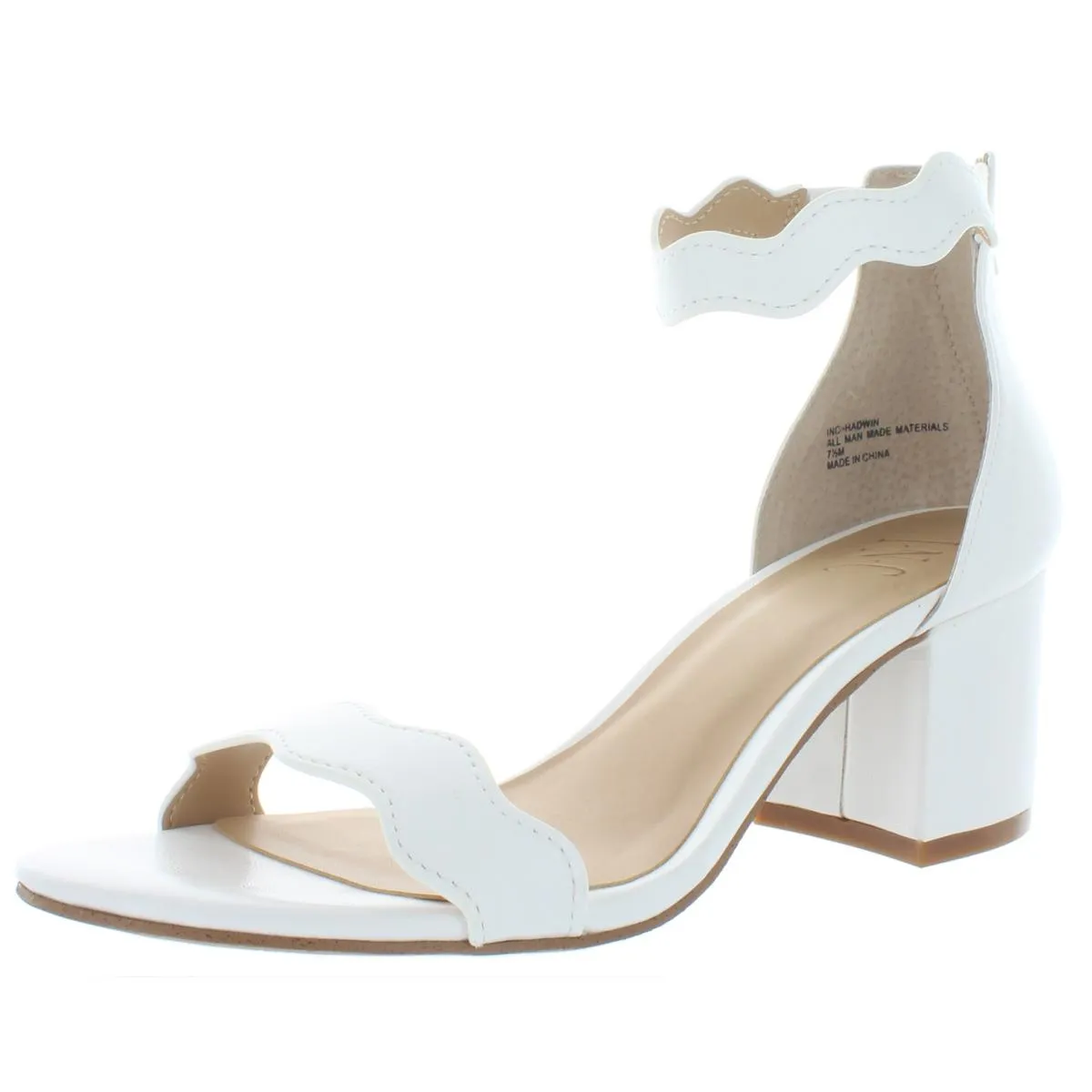 INC Womens Hadwin Solid Open Toe Heels