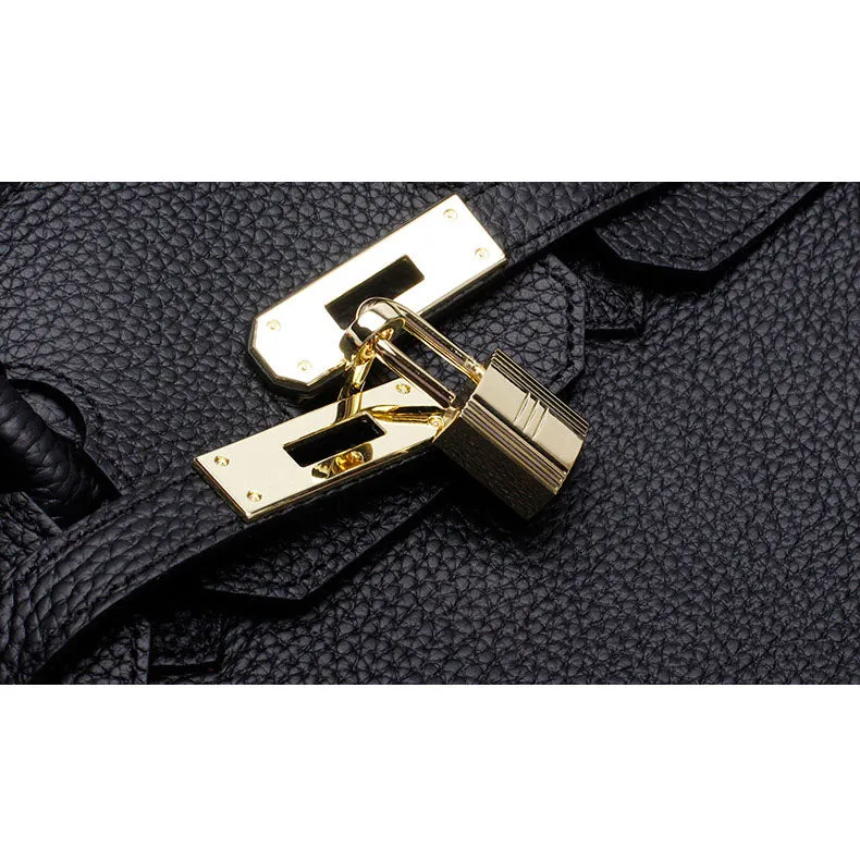 Isabella | Classic Leather Tote Bag