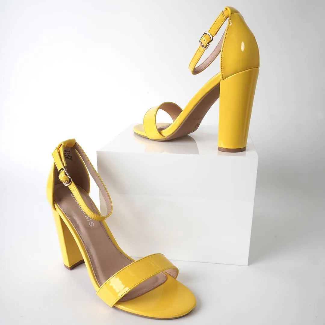J. Adams Shirley Heels for Women - Ankle Strap High Heel Dressy Sandals