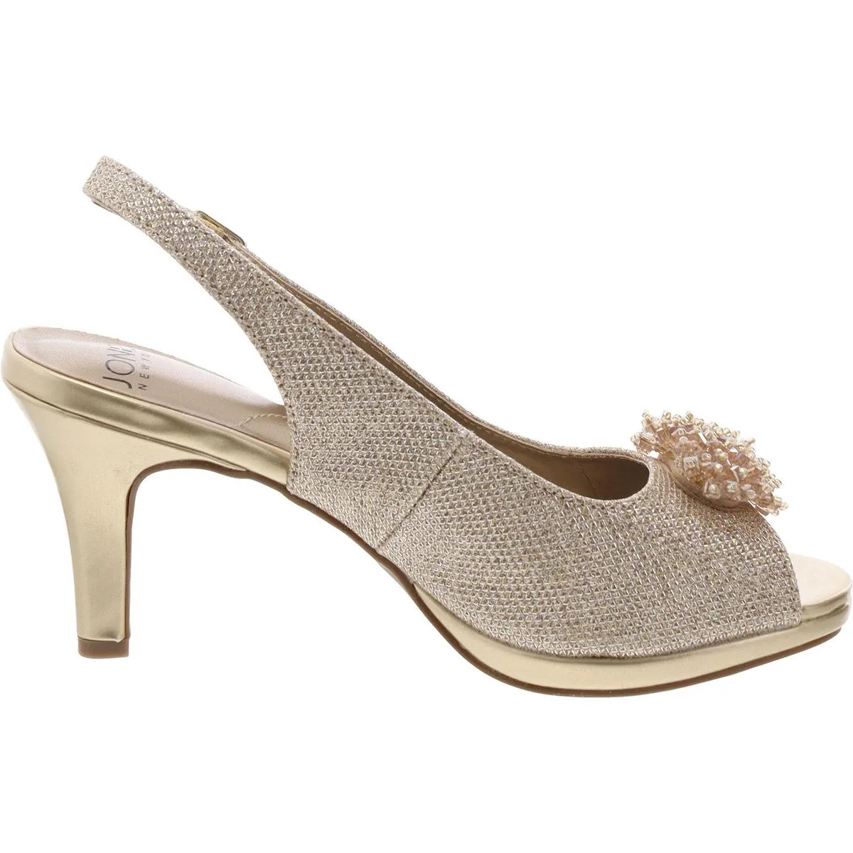 Jones New York Womens BREENA Mesh Elegant Heels