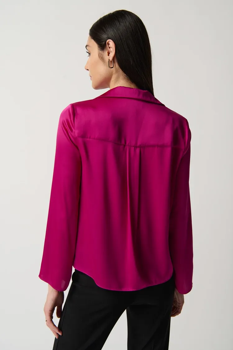 Joseph Ribkoff Satin Blouse