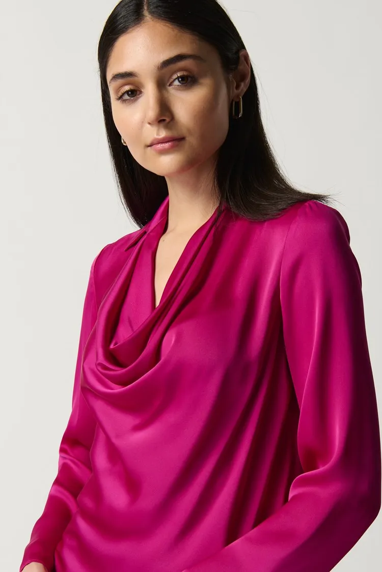 Joseph Ribkoff Satin Blouse