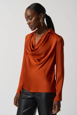 Joseph Ribkoff Satin Blouse