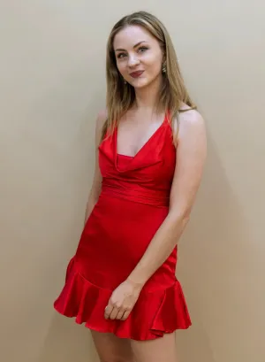 Juliet Halter Mini Dress