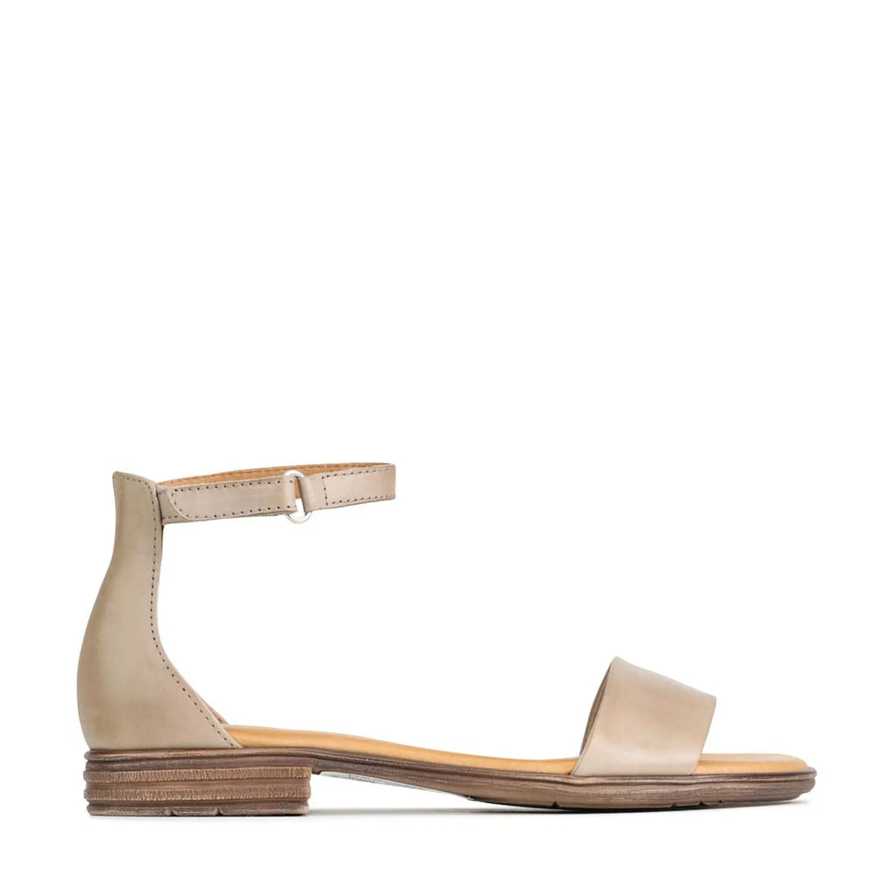 KAIT LEATHER ANKLE STRAP SANDALS