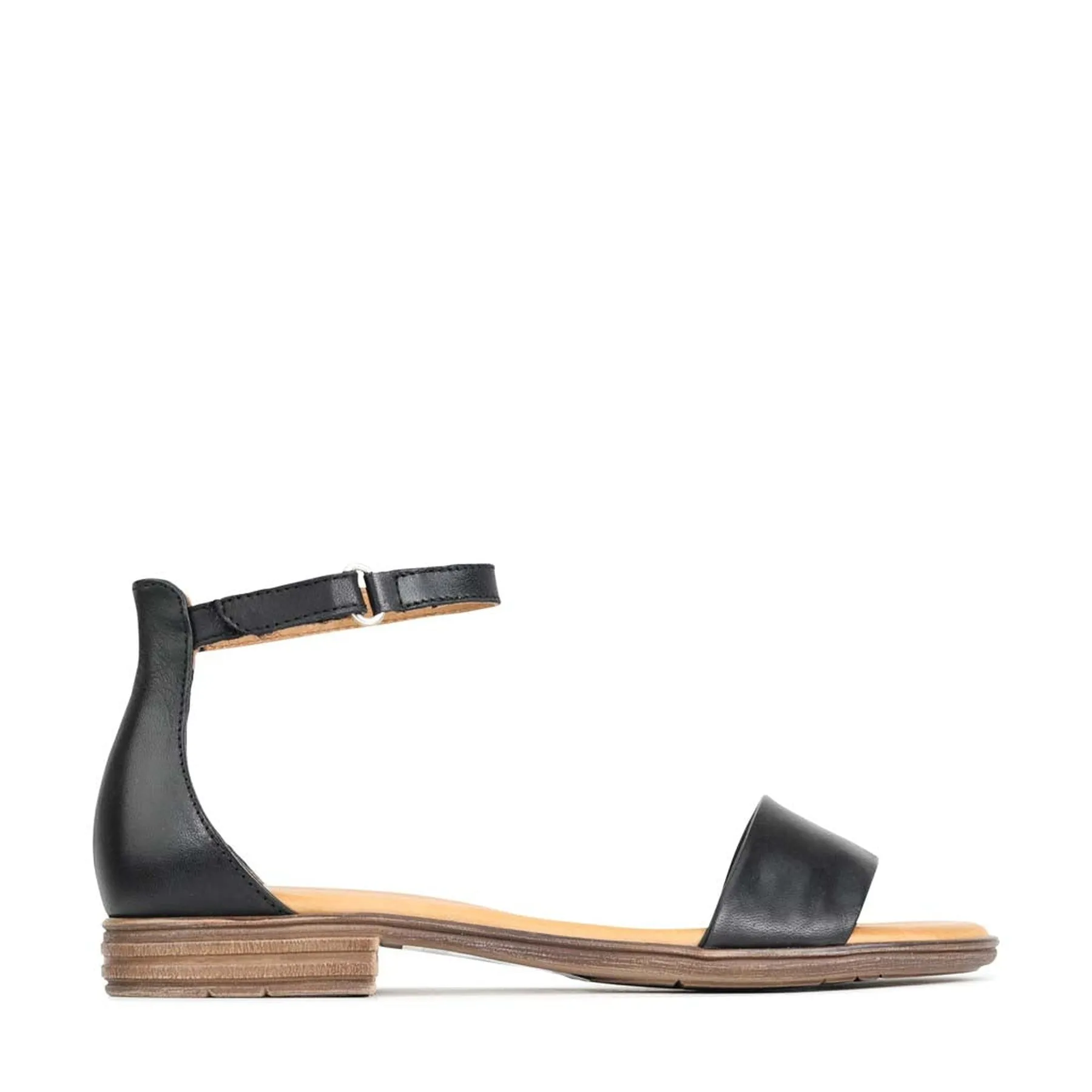 KAIT LEATHER ANKLE STRAP SANDALS