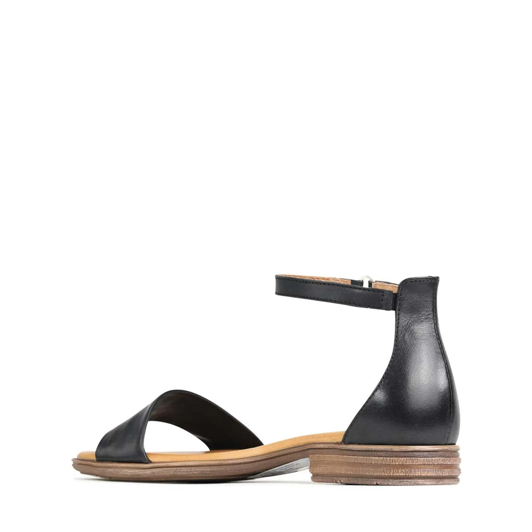KAIT LEATHER ANKLE STRAP SANDALS