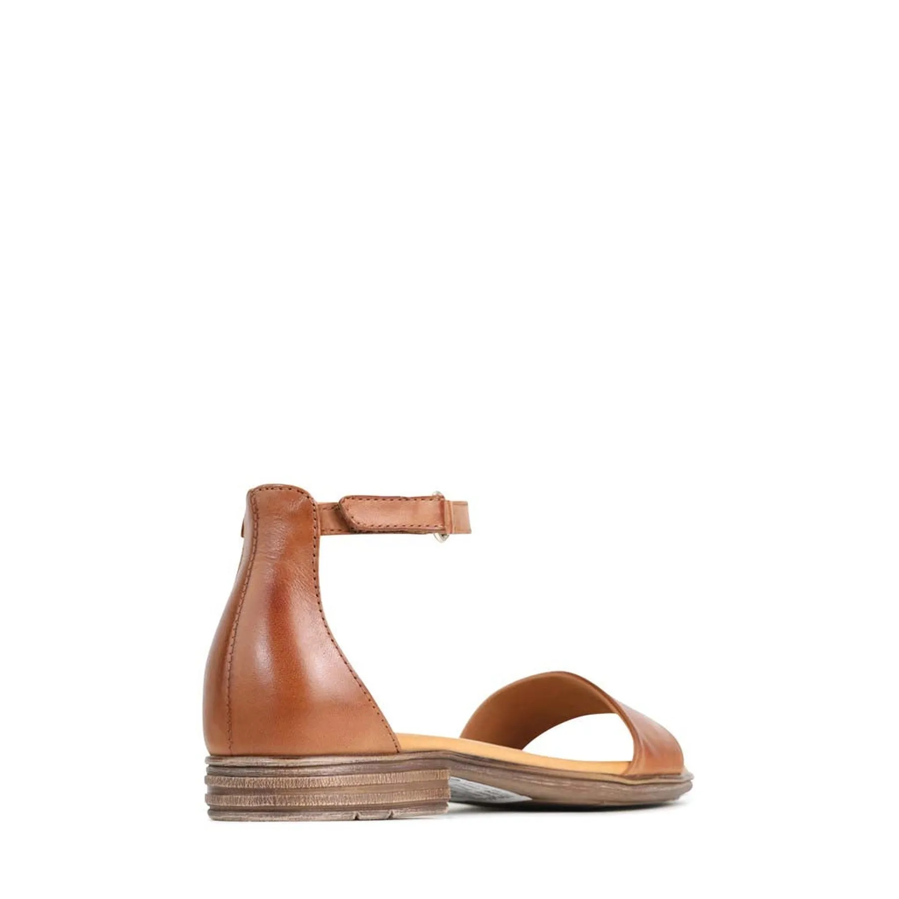 KAIT LEATHER ANKLE STRAP SANDALS