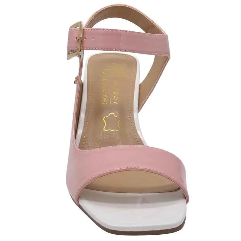 Kate Appleby Low Heel Pink Sandal - Yaxley